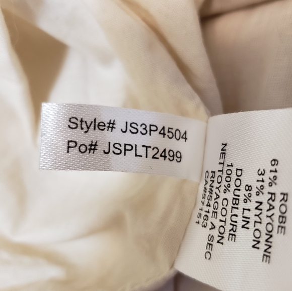 Jessica Simpson Nude Mini Dress With Straps Size 4 - Picture 10 of 16